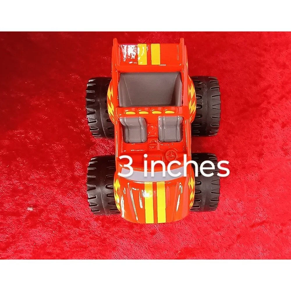 Fisher-Price Blaze & The Monster Machines Racing Flag Stripes Monster Truck‎ Toy